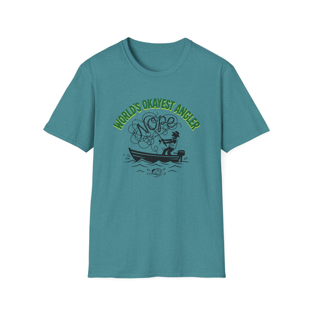 worlds okayest angler T-Shirt