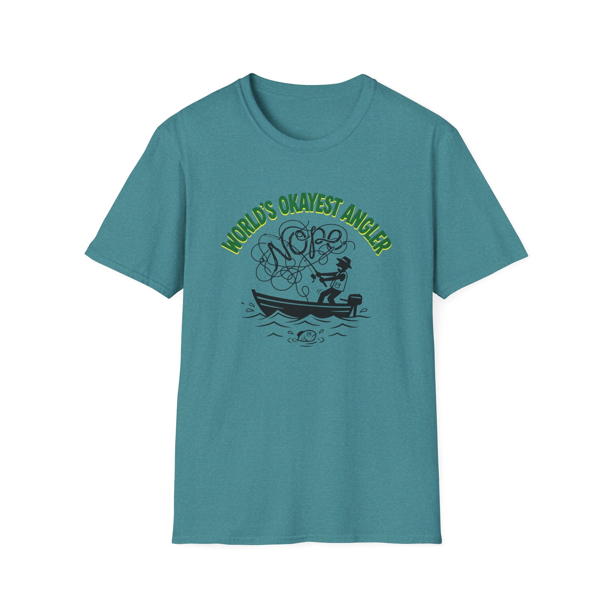 worlds okayest angler T-Shirt