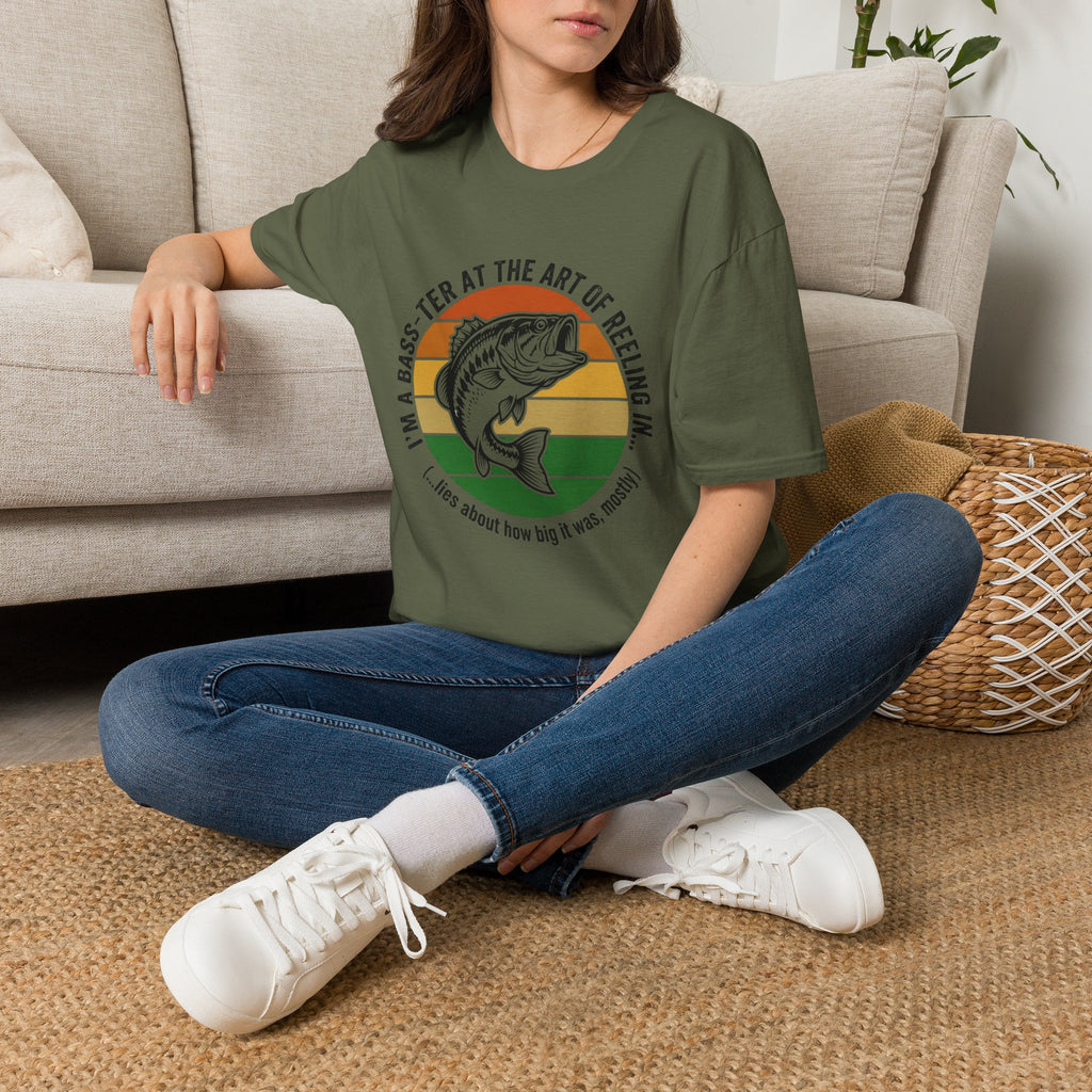 Bass-ter at the art of reeling T-Shirt