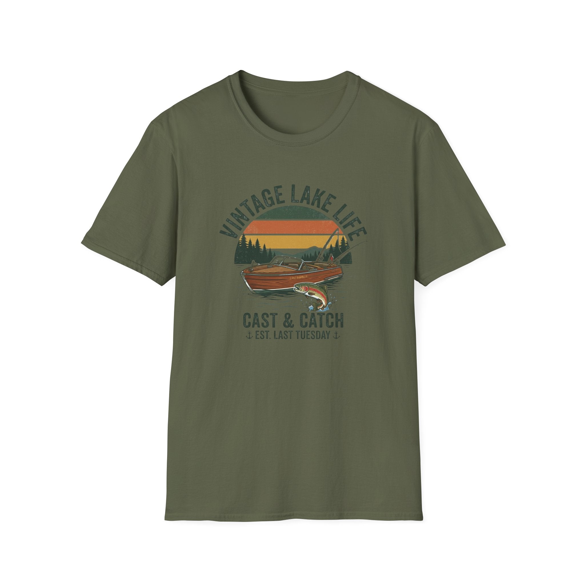 vintage lake life T-Shirt