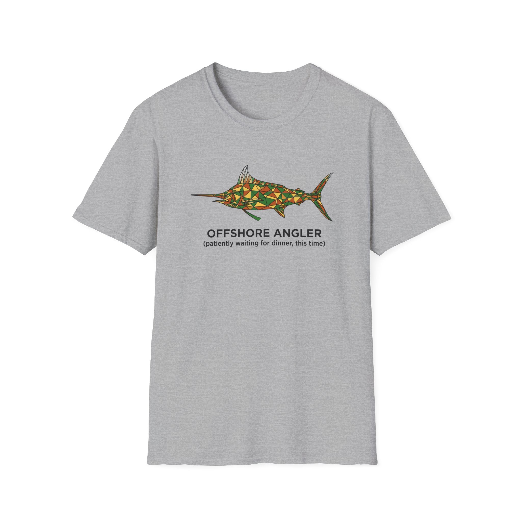 offshore angler colored sword fish T-Shirt