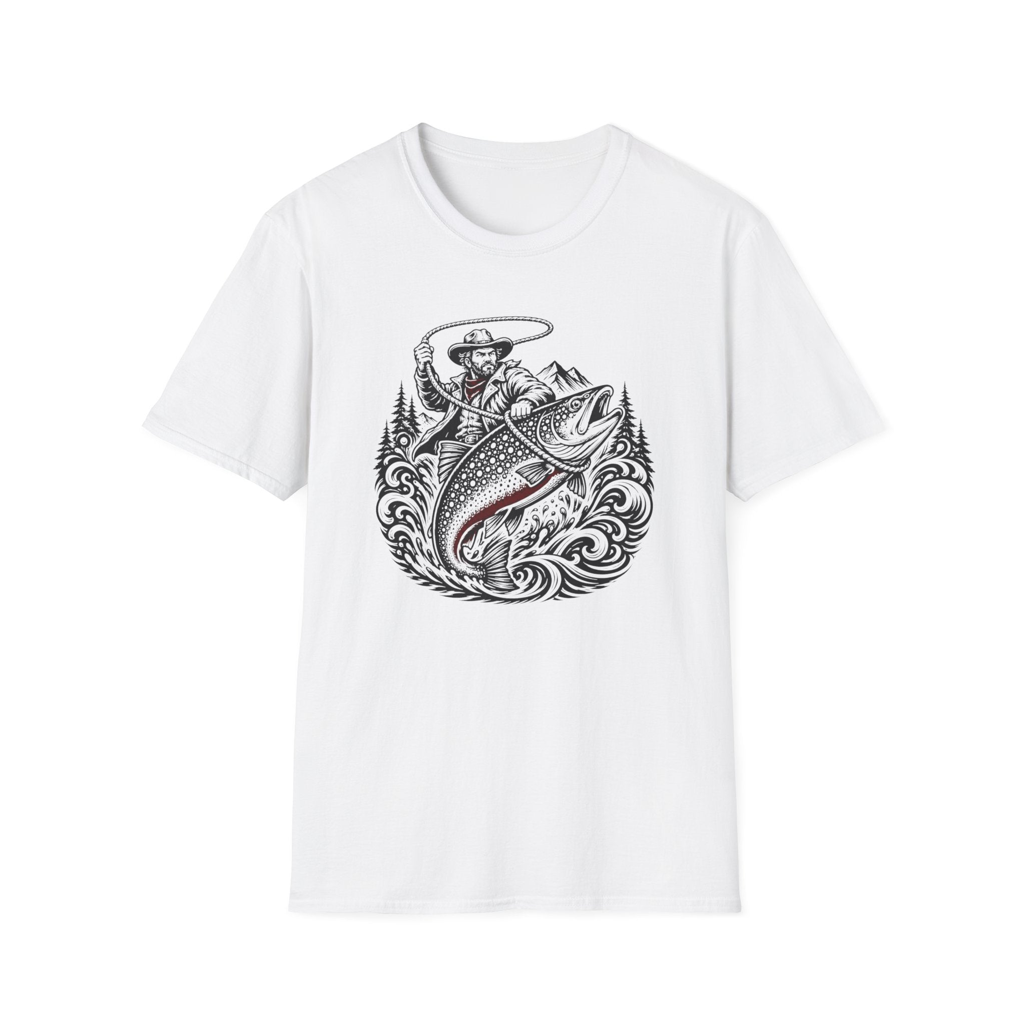 cowboy fish salmon T-Shirt