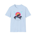 triple fish moon neon T-Shirt