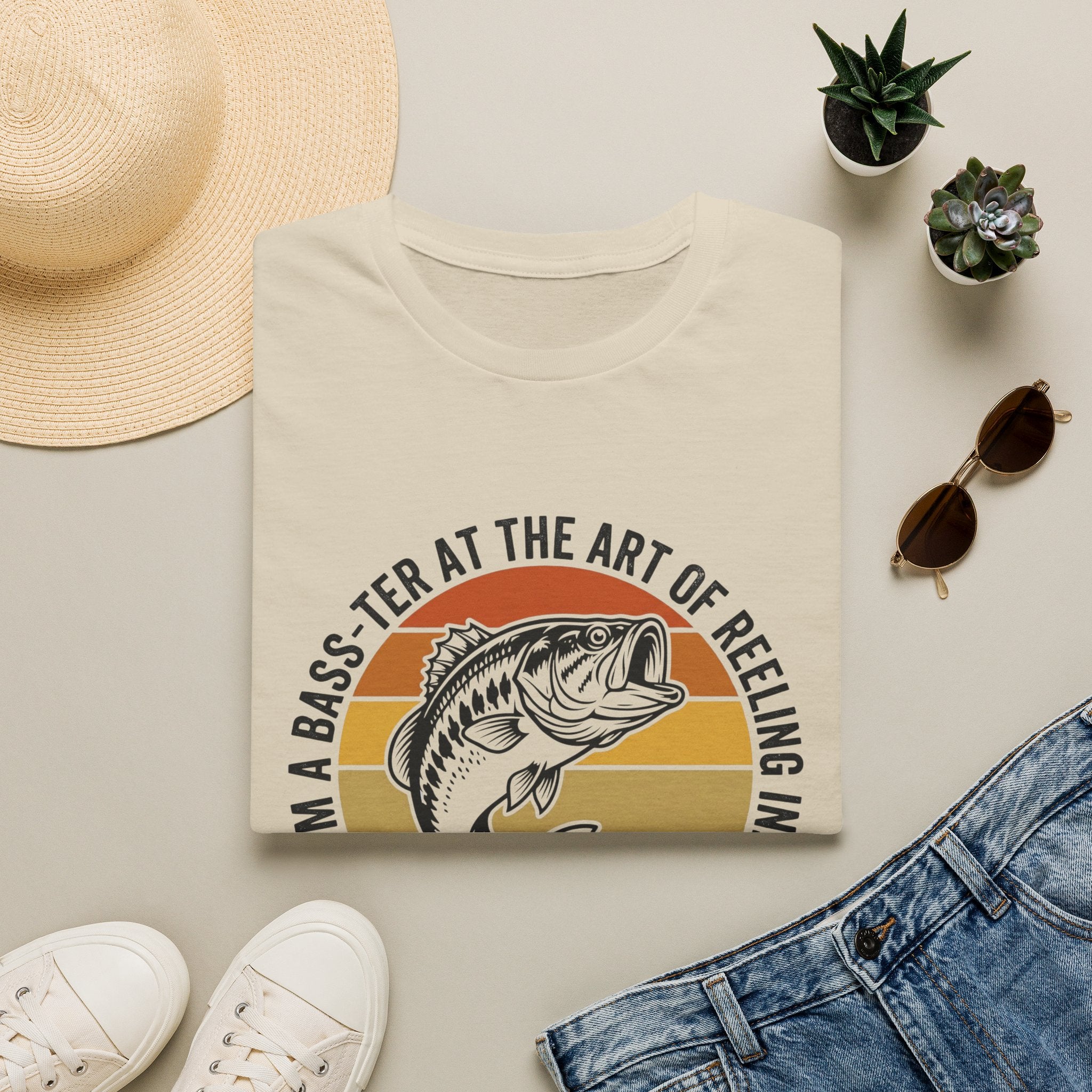 Bass-ter at the art of reeling T-Shirt