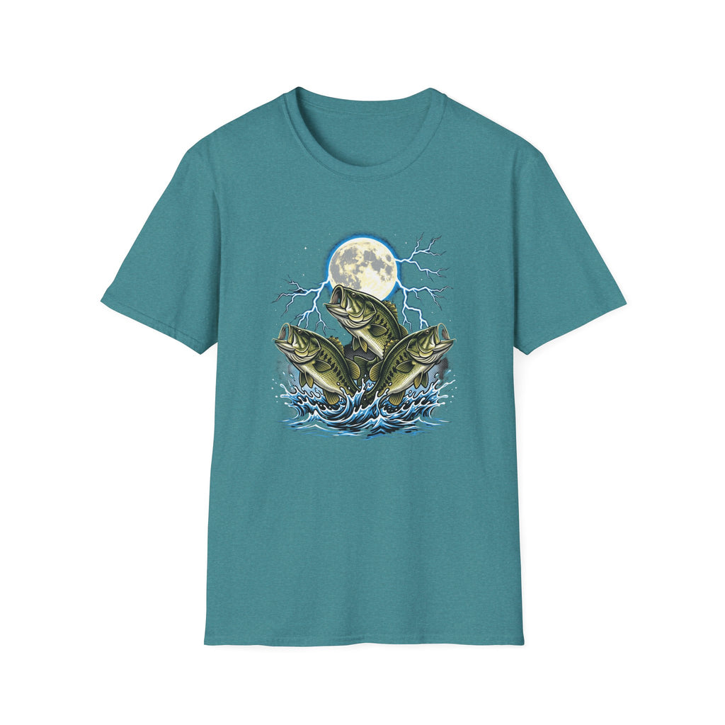 triple fish moon T-Shirt