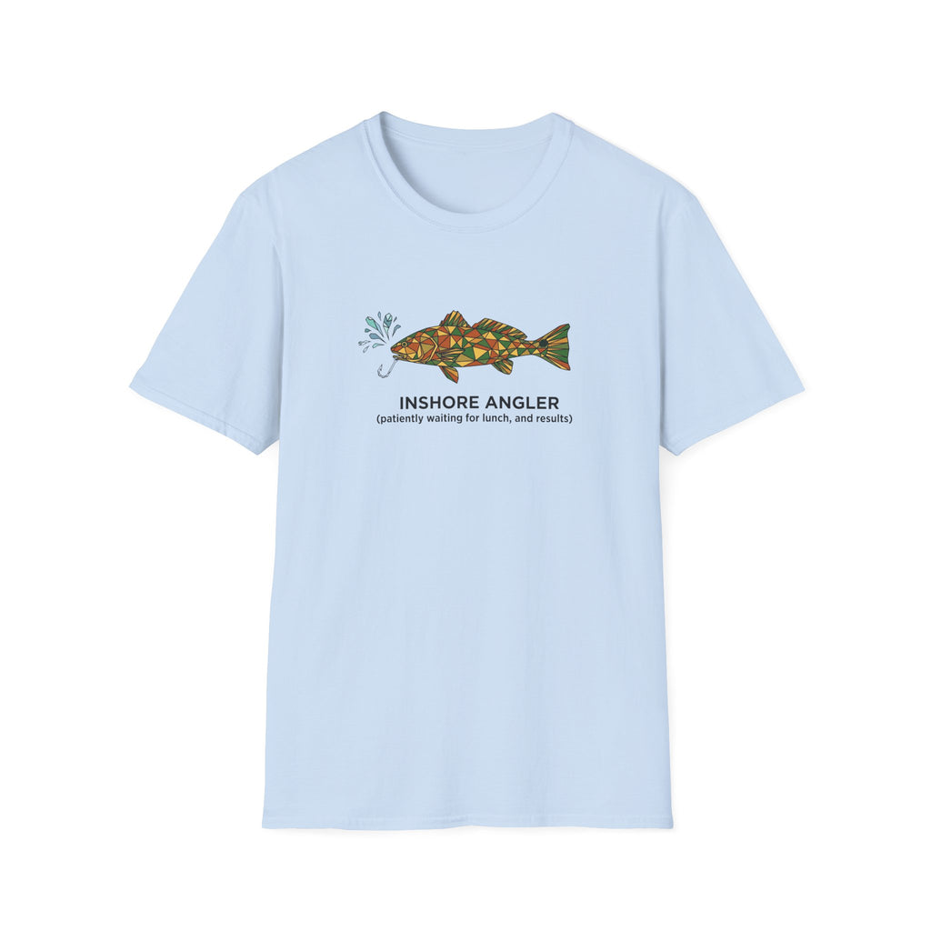 inshore angler colored T-Shirt