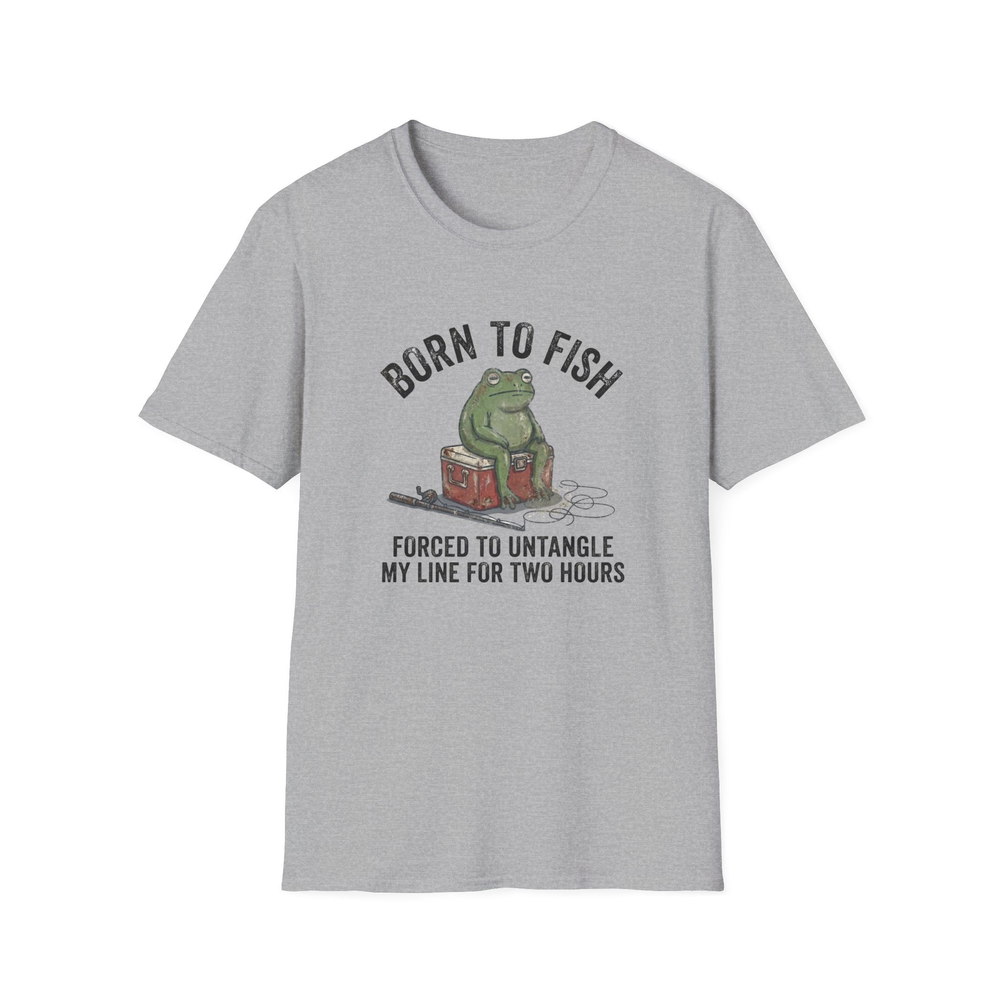 Born To Fish Forced To Untangle T-Shirt