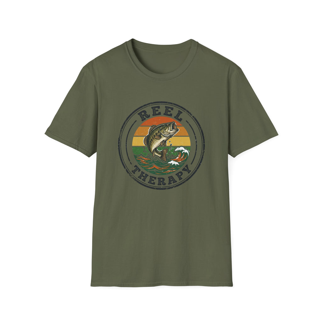 reel therapy badge T-Shirt
