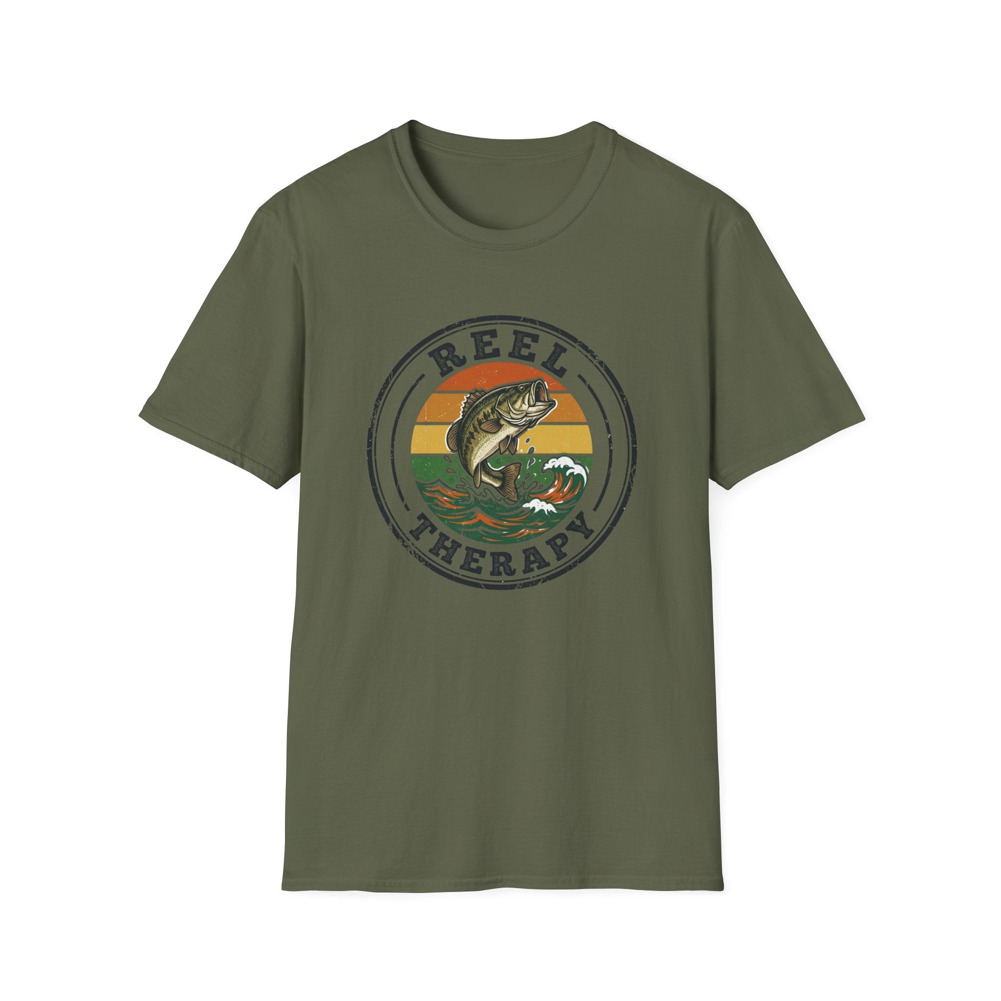 reel therapy badge T-Shirt