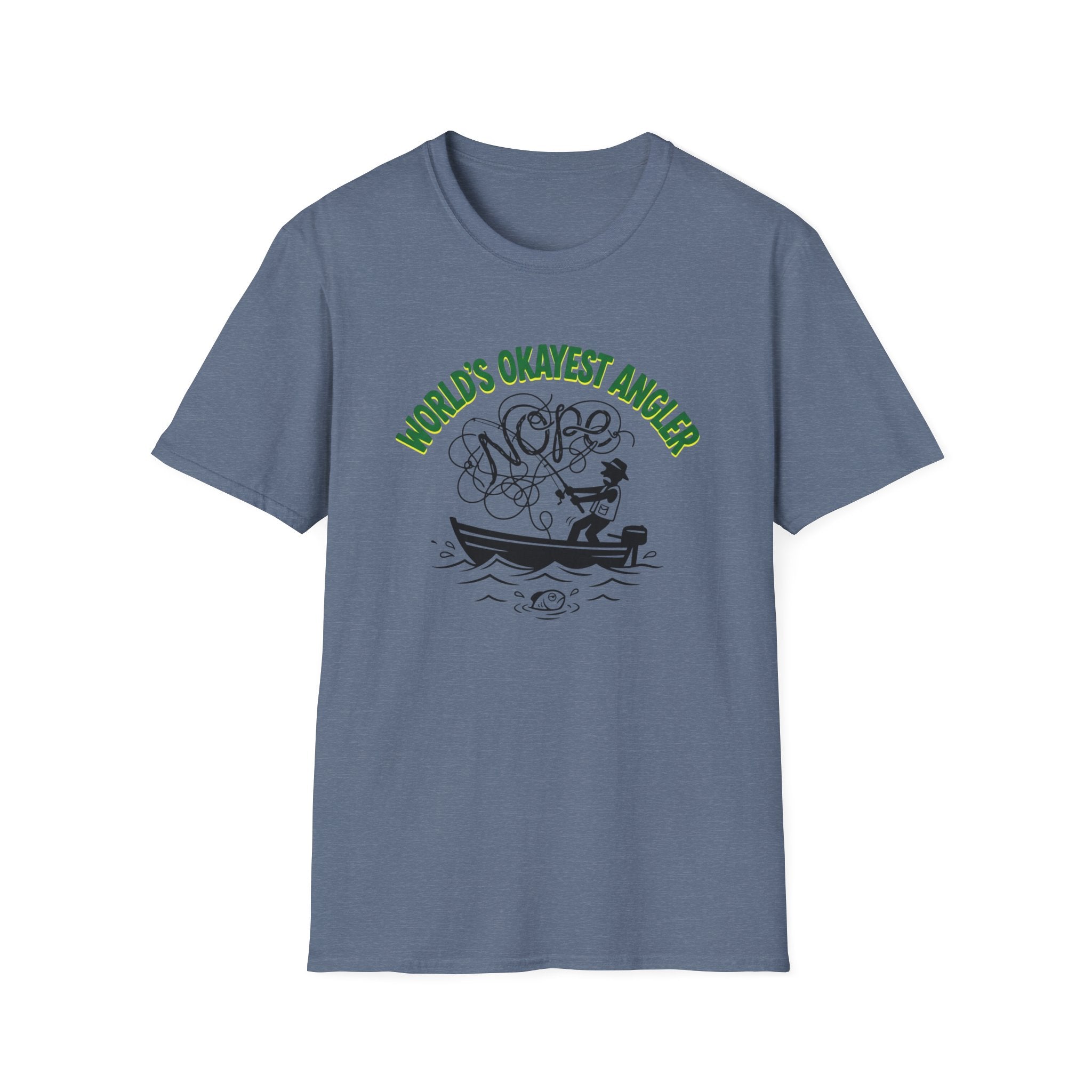 worlds okayest angler T-Shirt