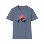triple fish moon neon T-Shirt