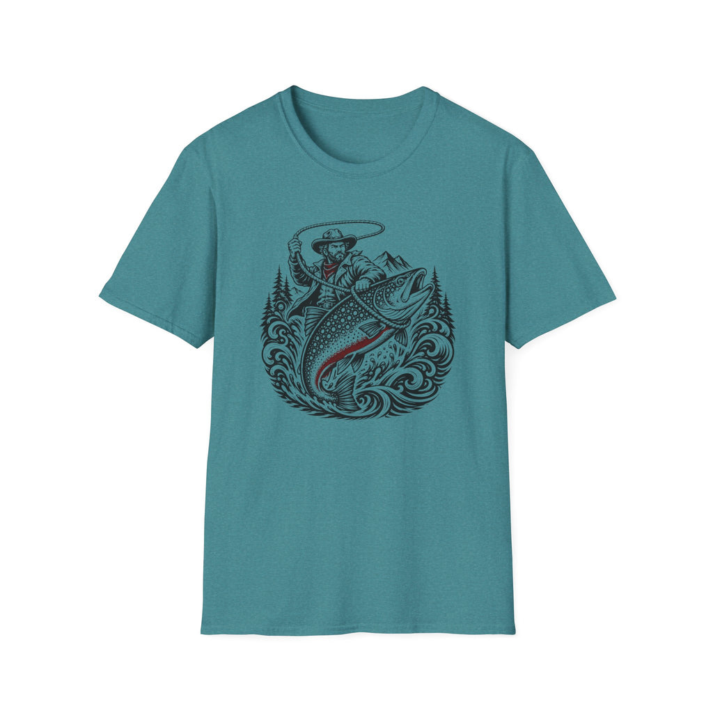 cowboy fish salmon T-Shirt