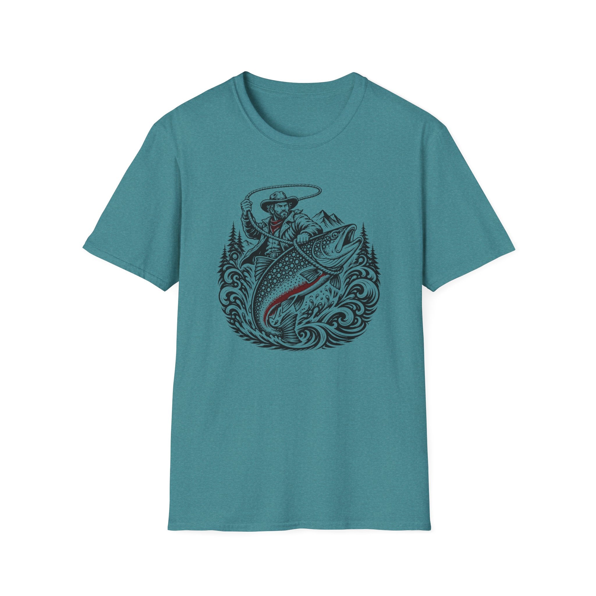 cowboy fish salmon T-Shirt