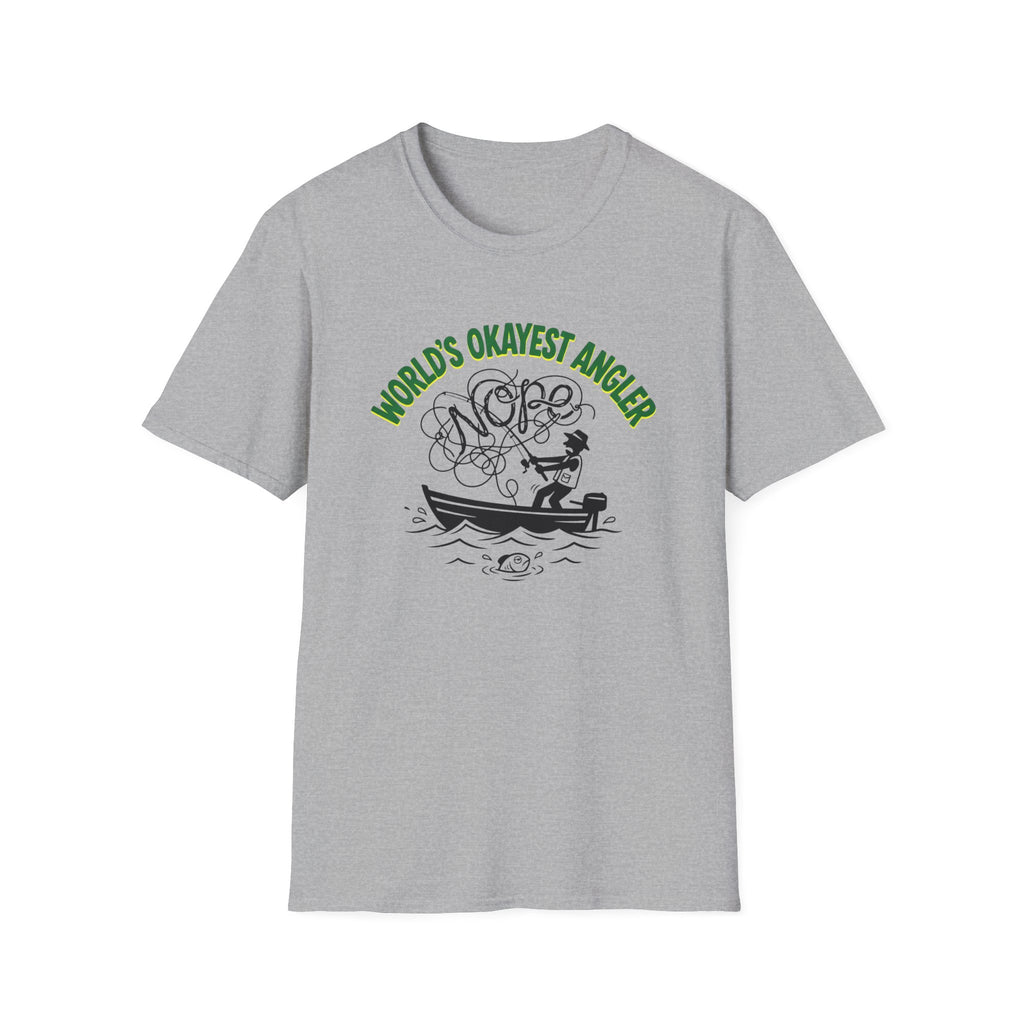 worlds okayest angler T-Shirt