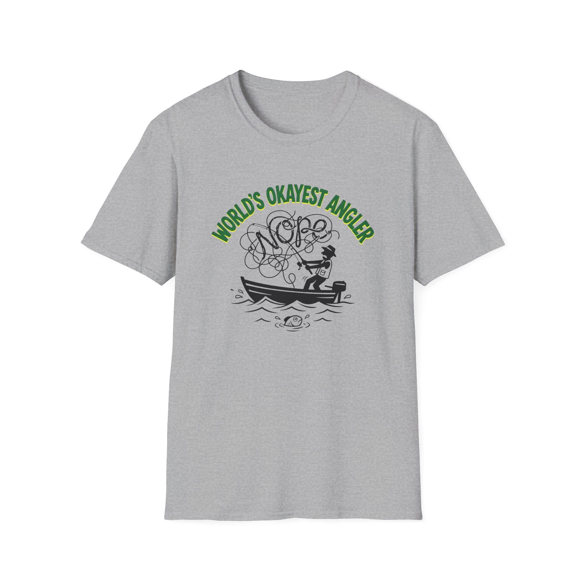worlds okayest angler T-Shirt
