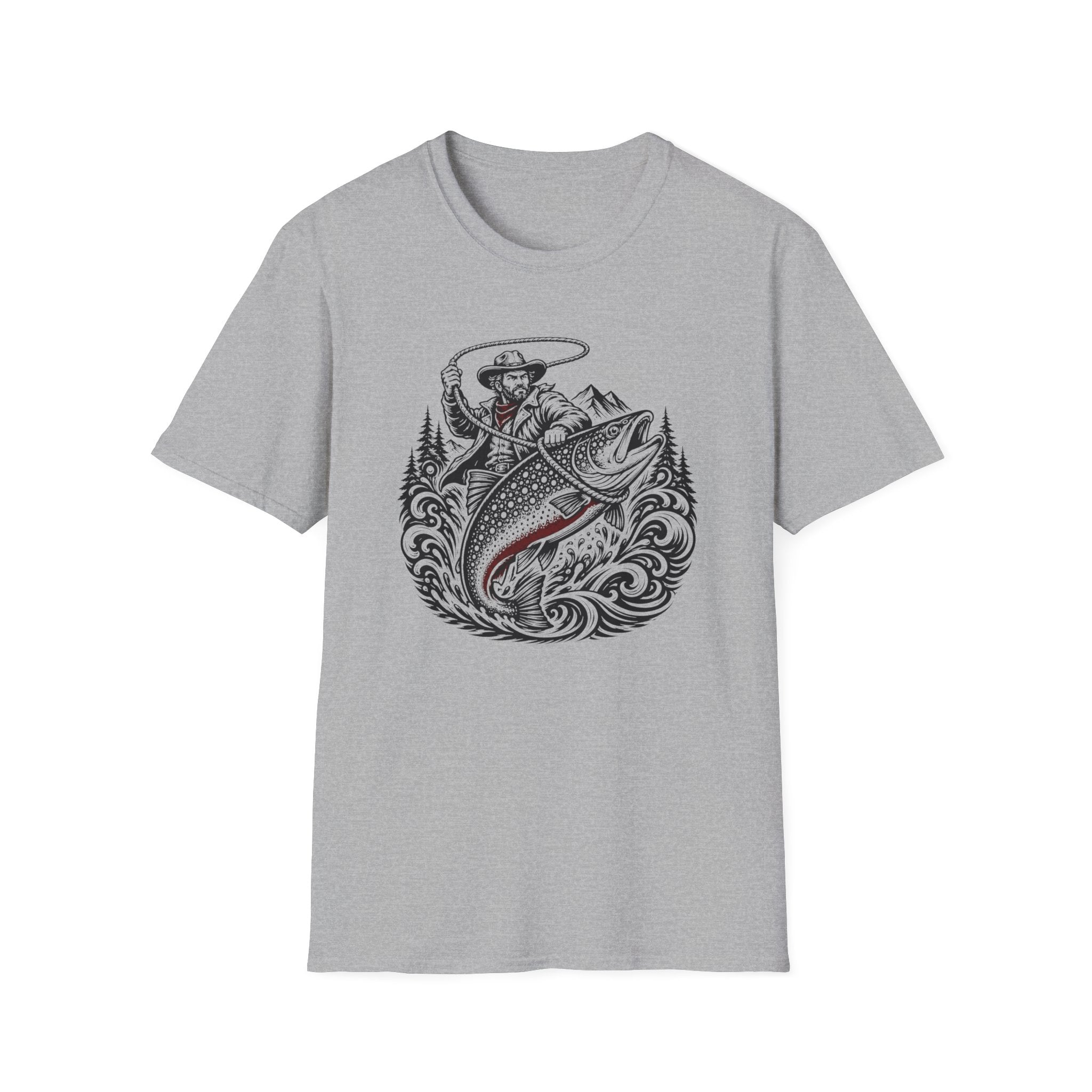 cowboy fish salmon T-Shirt
