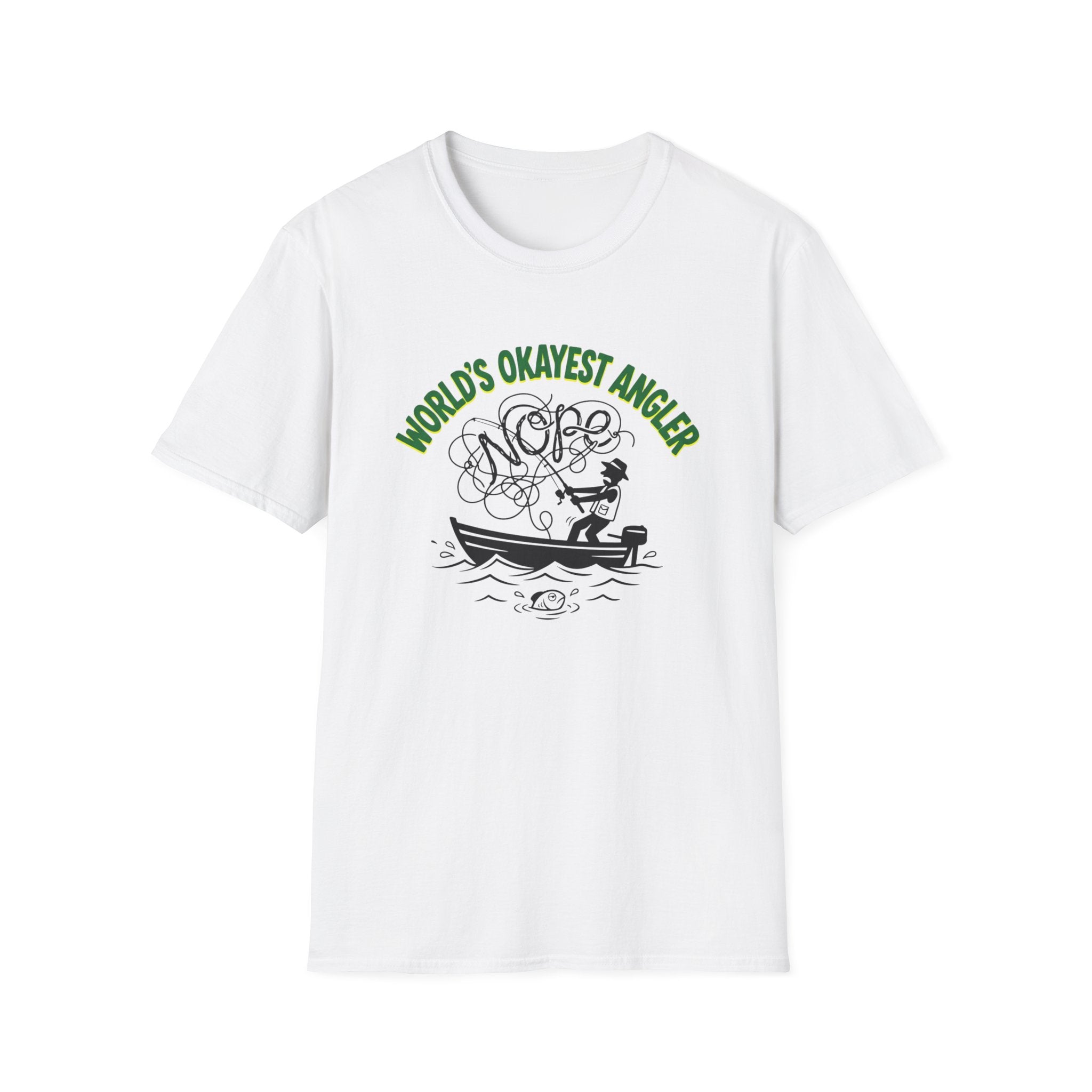 worlds okayest angler T-Shirt