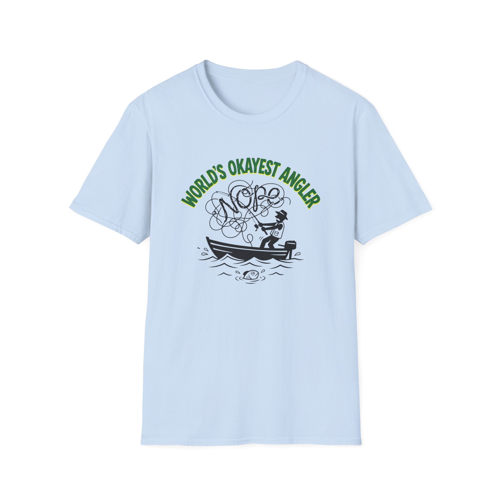 worlds okayest angler T-Shirt