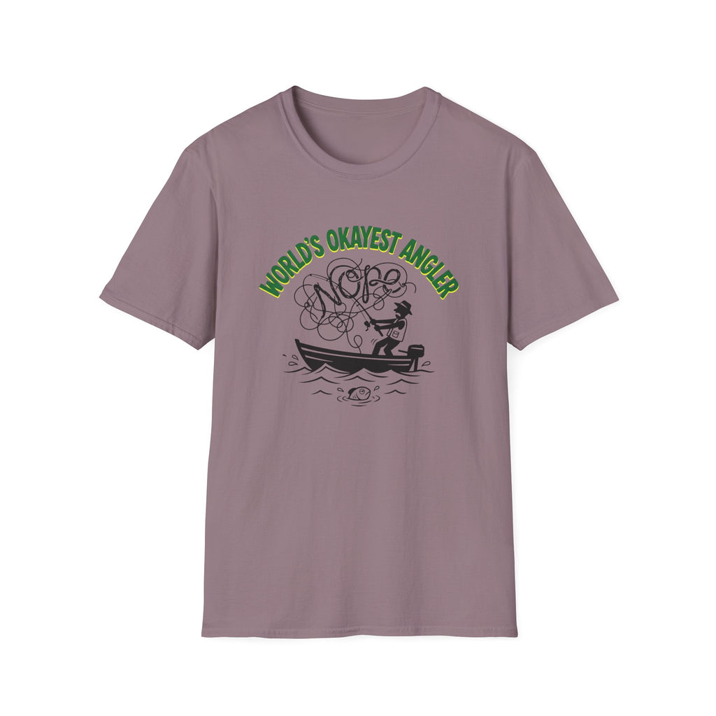 worlds okayest angler T-Shirt