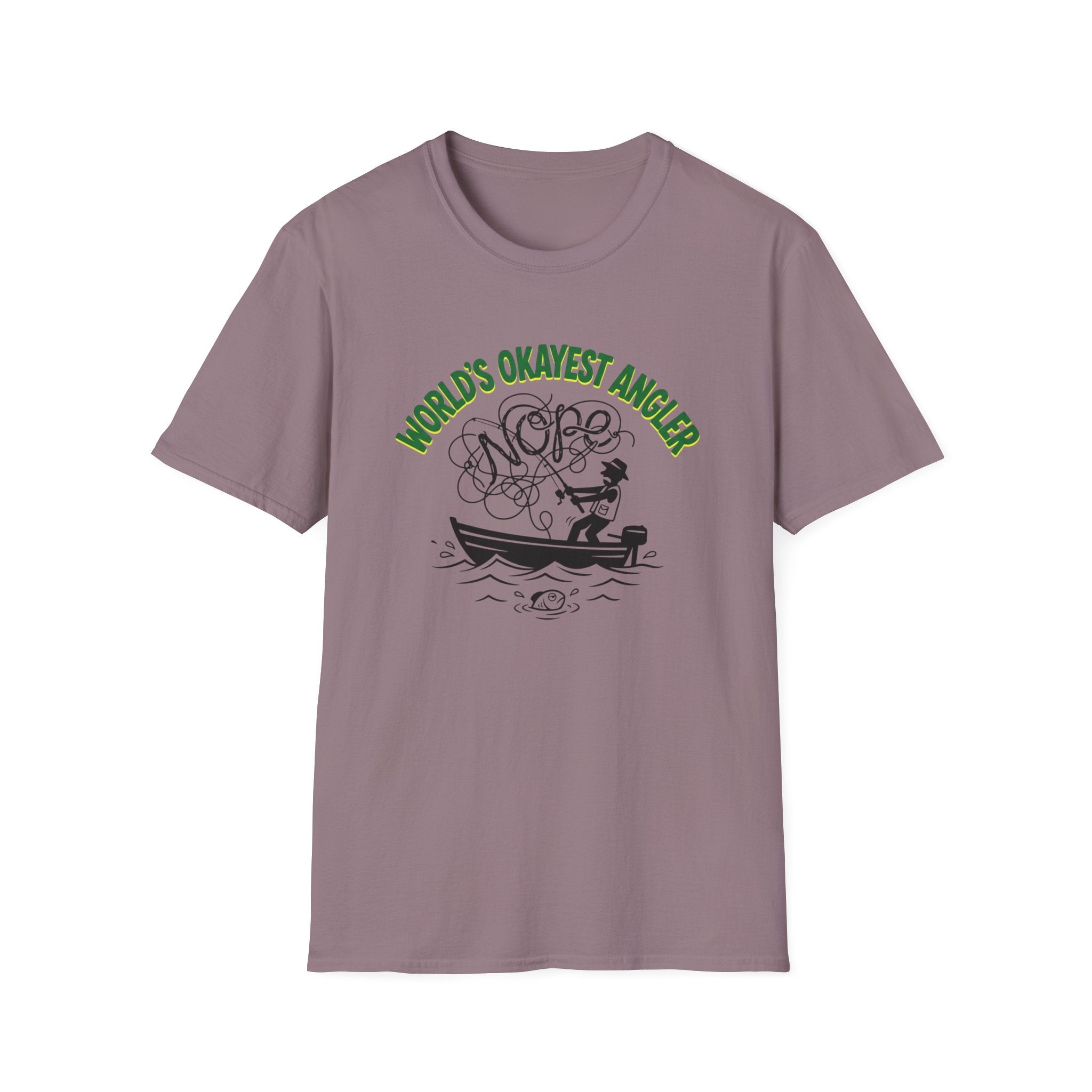worlds okayest angler T-Shirt