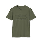 offshore angler plane sword fish minimal T-Shirt