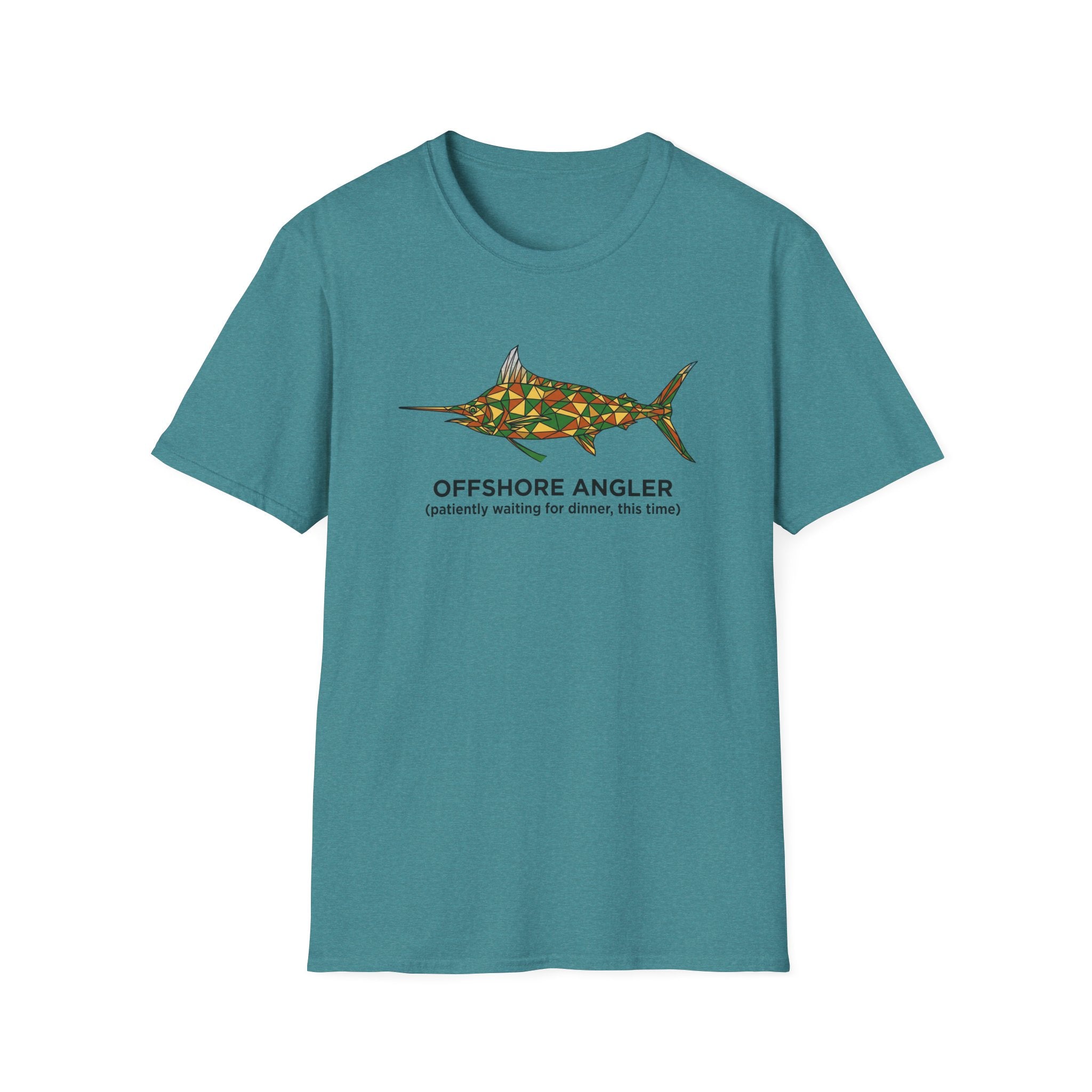 offshore angler colored sword fish T-Shirt