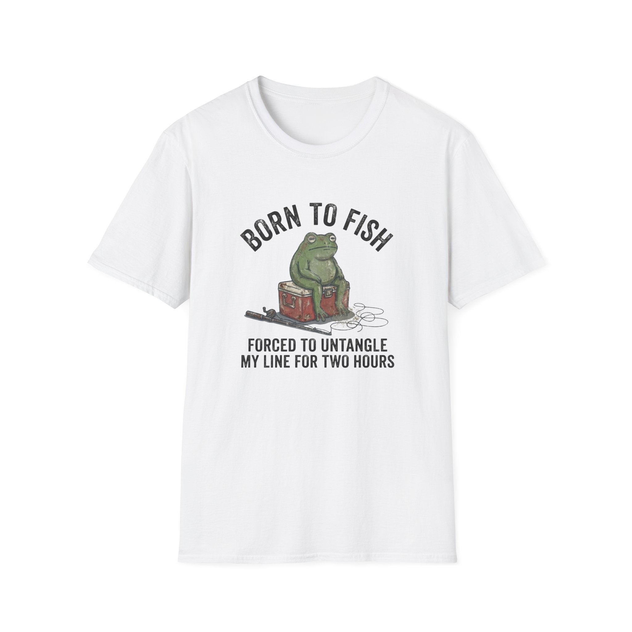 Born To Fish Forced To Untangle T-Shirt