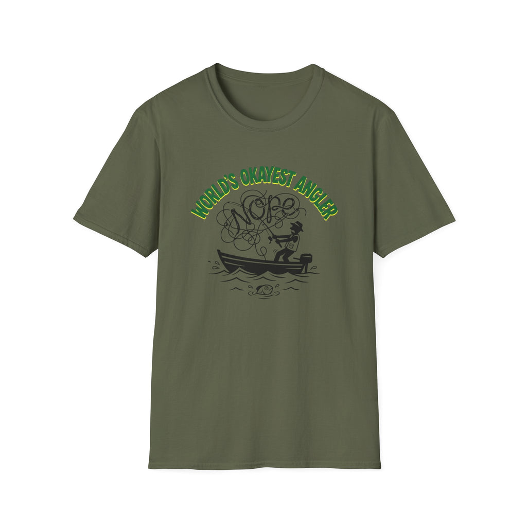 worlds okayest angler T-Shirt
