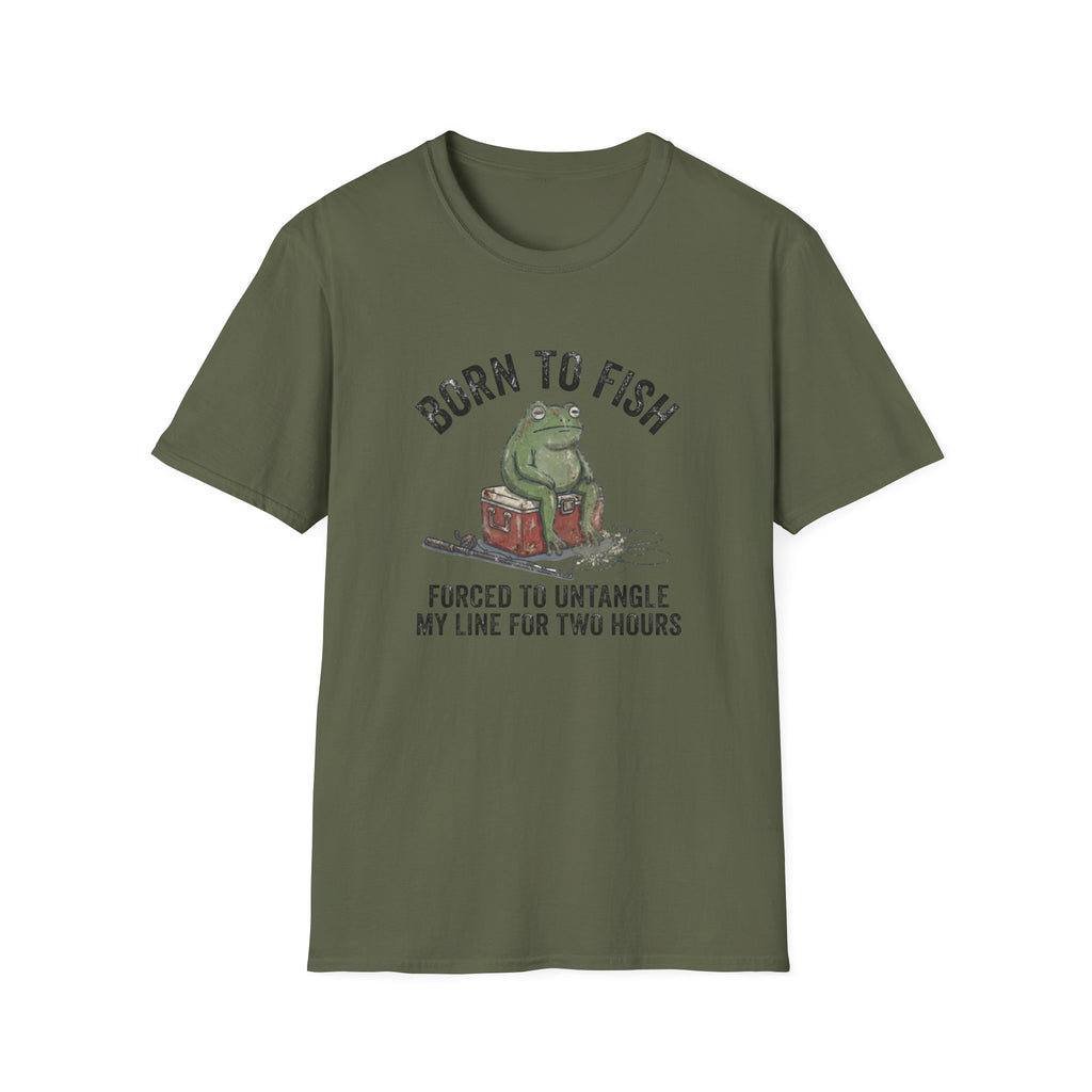 Born To Fish Forced To Untangle T-Shirt