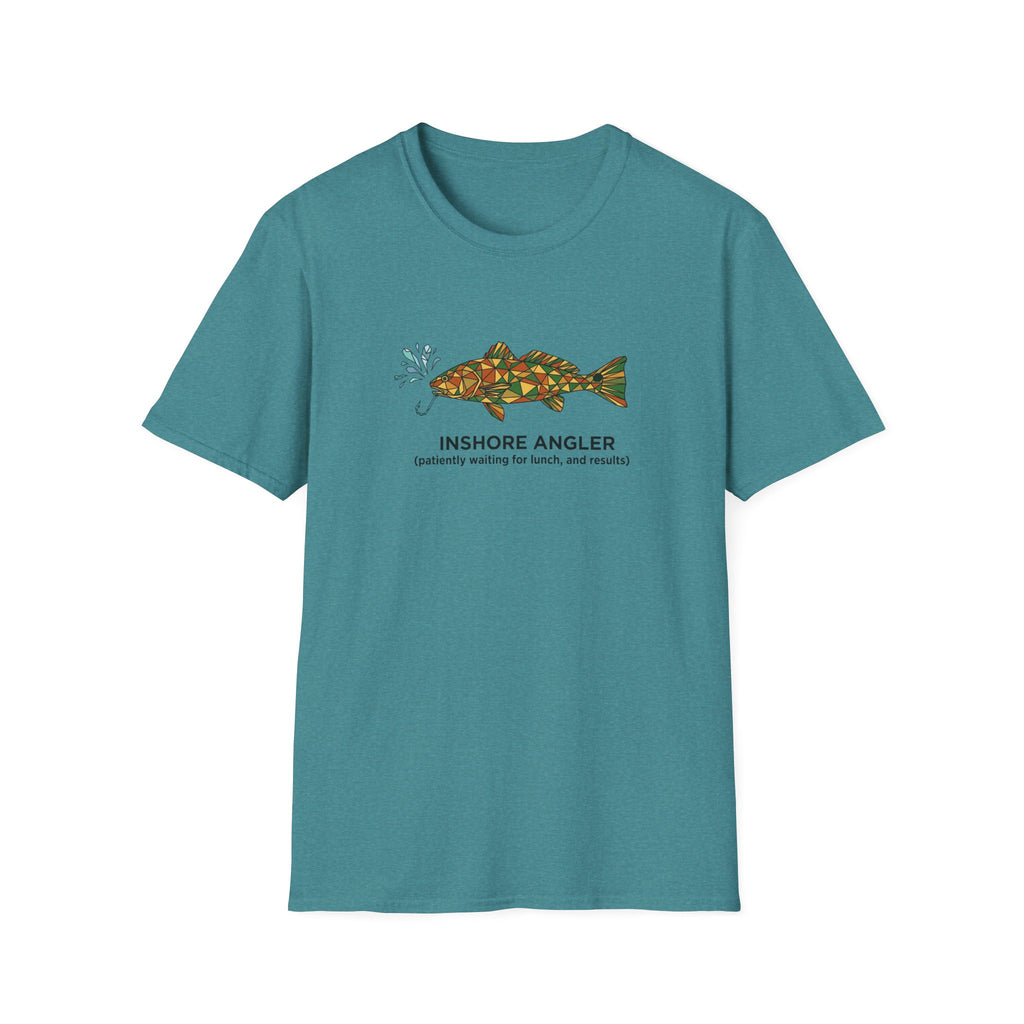 inshore angler colored T-Shirt