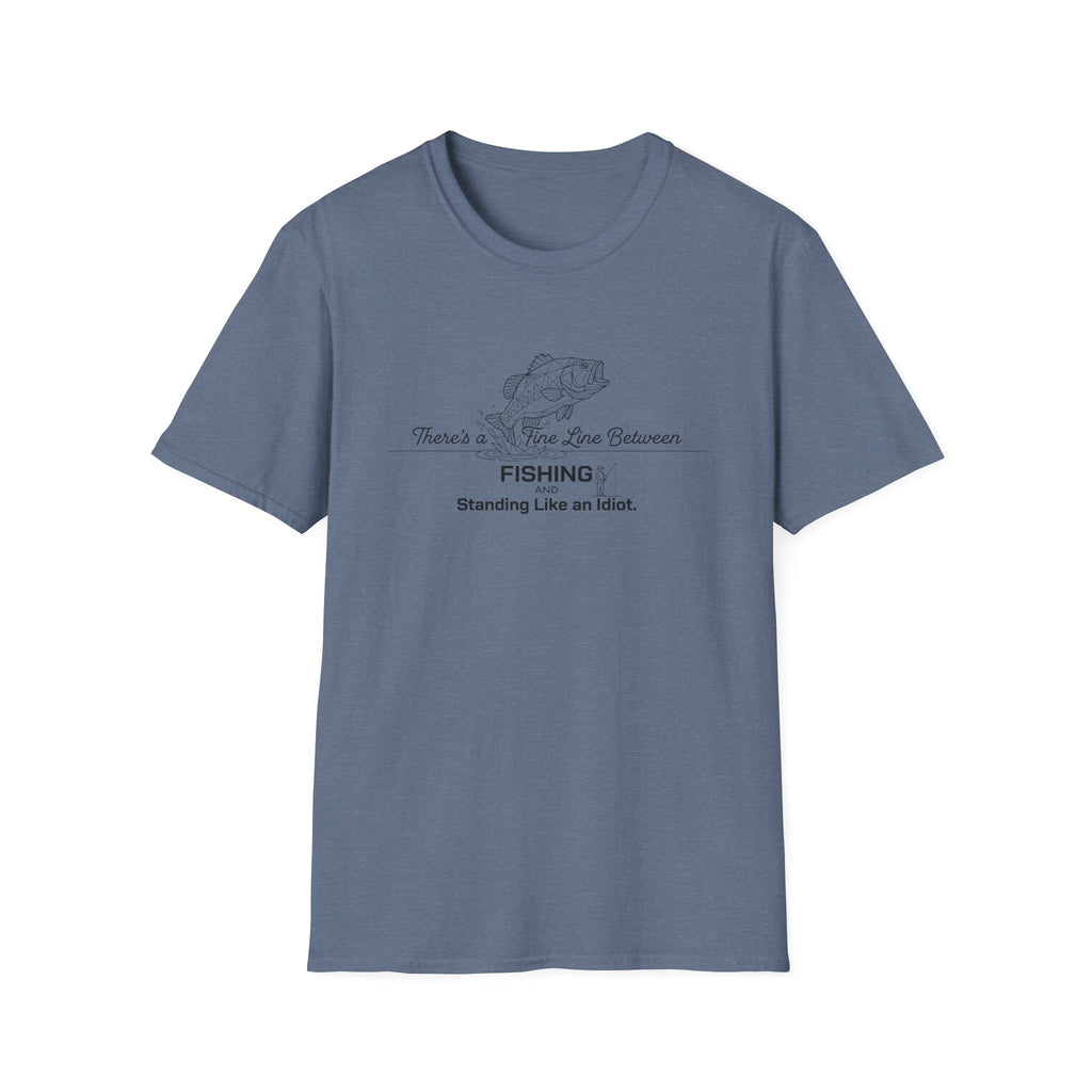 fine line between fishing T-Shirt