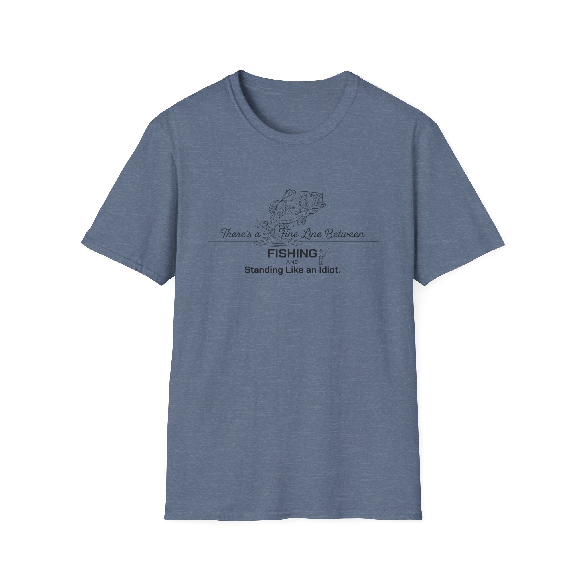 fine line between fishing T-Shirt