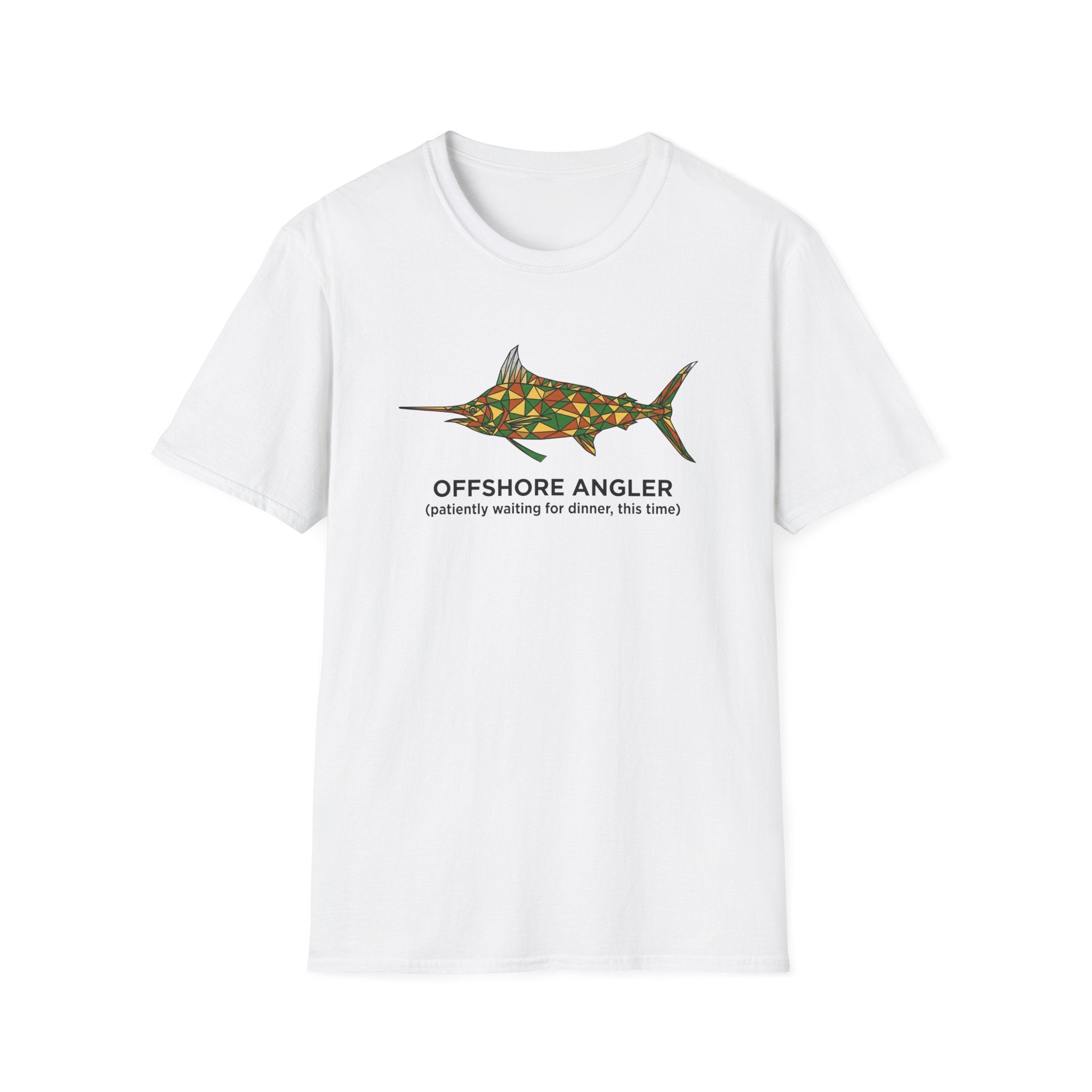 offshore angler colored sword fish T-Shirt