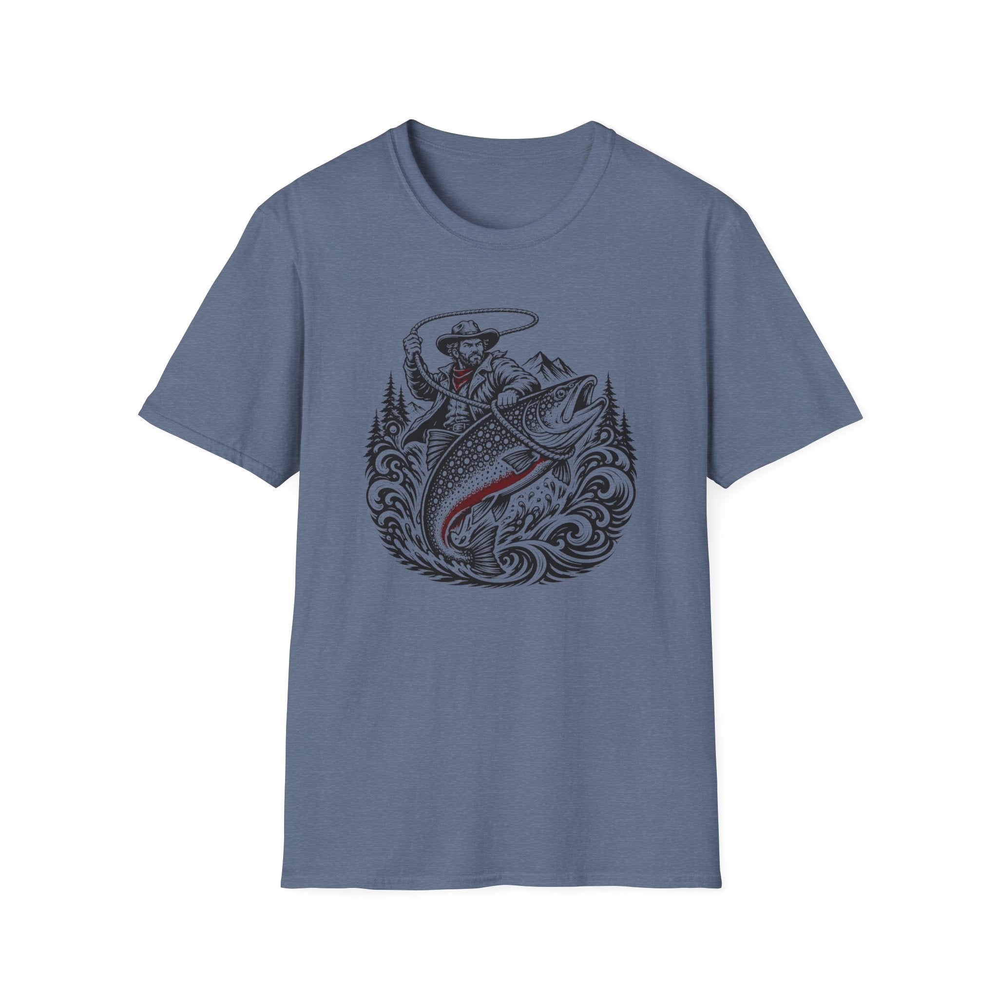 cowboy fish salmon T-Shirt