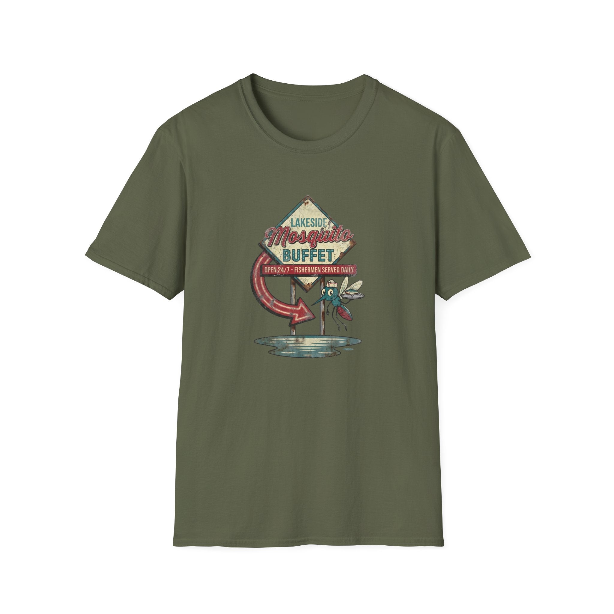 lakeside mosquito grunge T-Shirt
