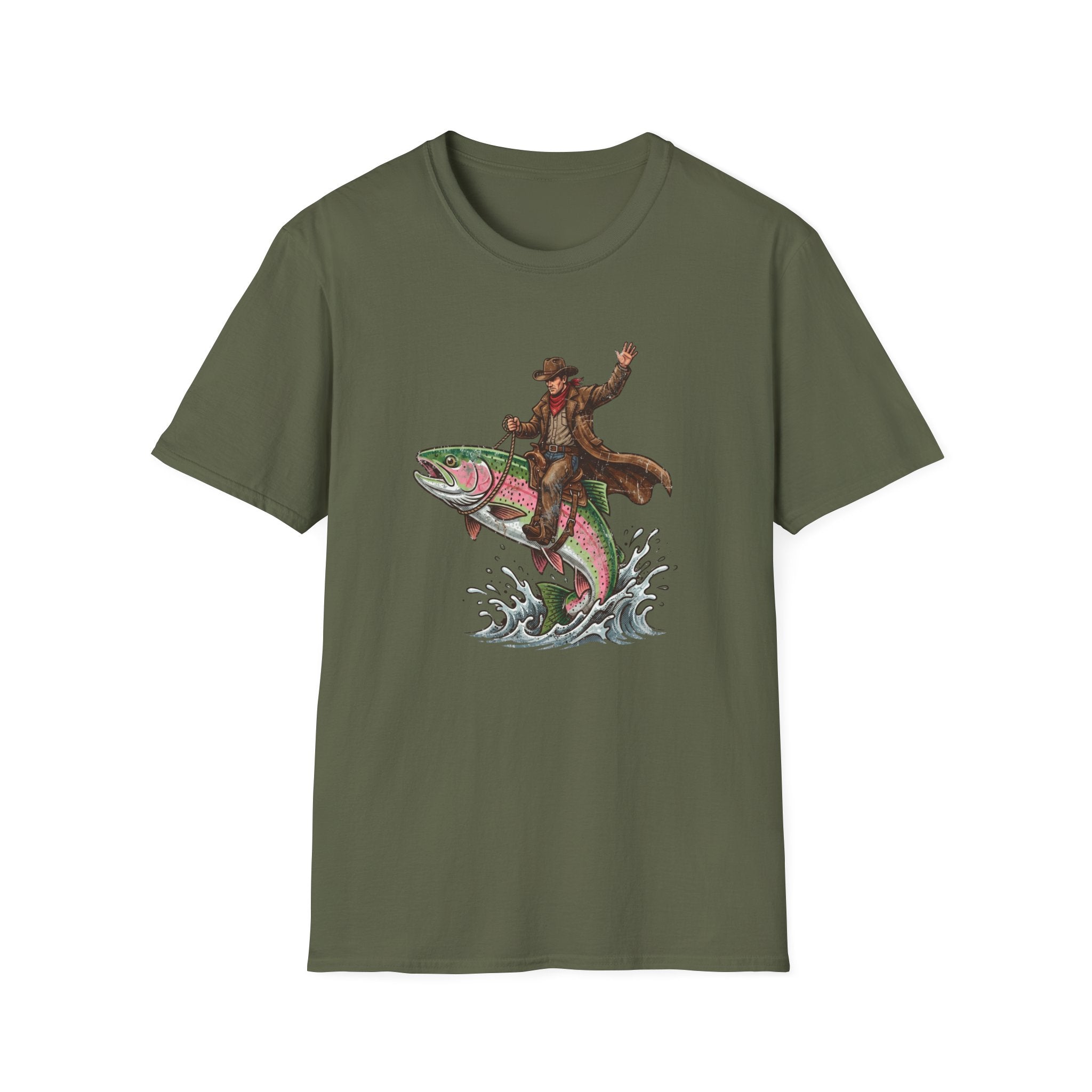 cowboy fish pinkT-Shirt