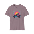 triple fish moon neon T-Shirt