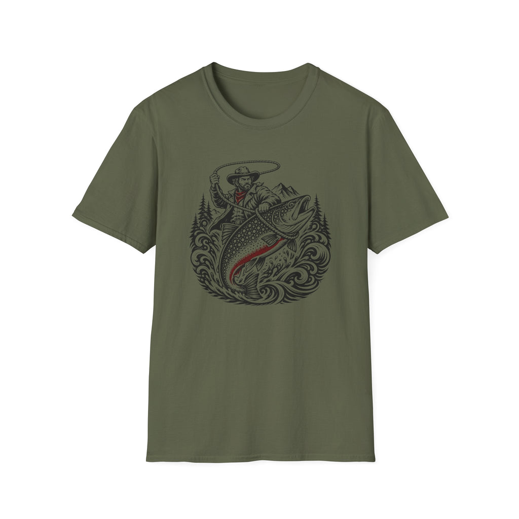 cowboy fish salmon T-Shirt