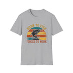 born to fish forced to work T-Shirt