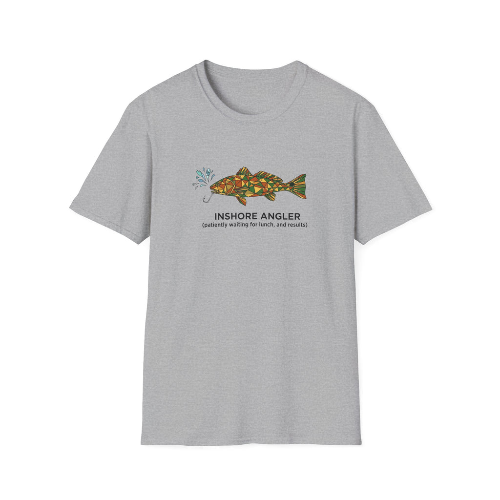 inshore angler colored T-Shirt